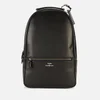 Polo Ralph Lauren Men's Smooth Leather Backpack - Black - Image 1