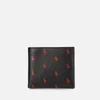 Polo Ralph Lauren Men's All Over Print Bifold Wallet - Black/Red - Image 1