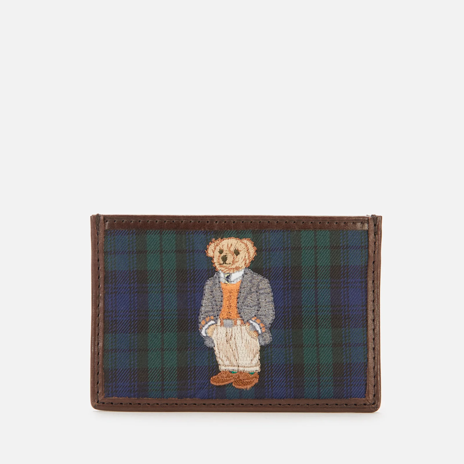 Polo Ralph Lauren Men's Polo Bear Card Case - Gordan Tartan Image 1
