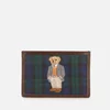 Polo Ralph Lauren Men's Polo Bear Card Case - Gordan Tartan - Image 1