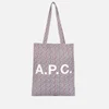 A.P.C. Women's Lou Tote Bag - Red - Image 1
