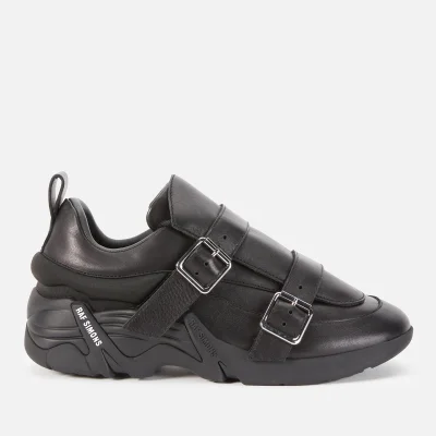 Raf Simmons Men's Antei-22 Leather Trainers - Black