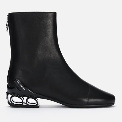 Raf Simons Men's Cycloid-4-2001 Leather Boots - Black