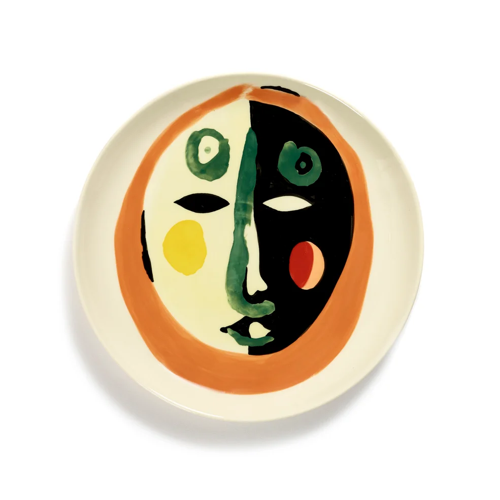 Serax x Ottolenghi Medium Plate - Face (Set of 2) Image 1