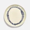 Serax x Ottolenghi Large Plate - White & Swirl Blue (Set of 2) - Image 1