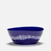 Serax x Ottolenghi Large Bowl - Lapis Lazuli & Swirl White (Set of 4) - Image 1