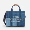 Marc Jacobs Women's The Denim Medium Tote Bag - Blue Denim - Image 1