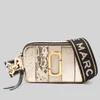 Marc Jacobs Women's Snapshot Metallic Stripe - Light Gold - Image 1