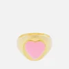 Wilhelmina Garcia Women's Naked Heart Ring - Pink - Image 1