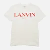 Lanvin Boys' Short Sleeves T-Shirt - Off White - Image 1