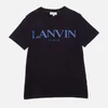 Lanvin Boys' Short Sleeves T-Shirt - Navy - Image 1