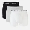 Calvin Klein Men's 3 Pack Trunk Boxers Big & Tall - Black/White/Grey Heather - Image 1