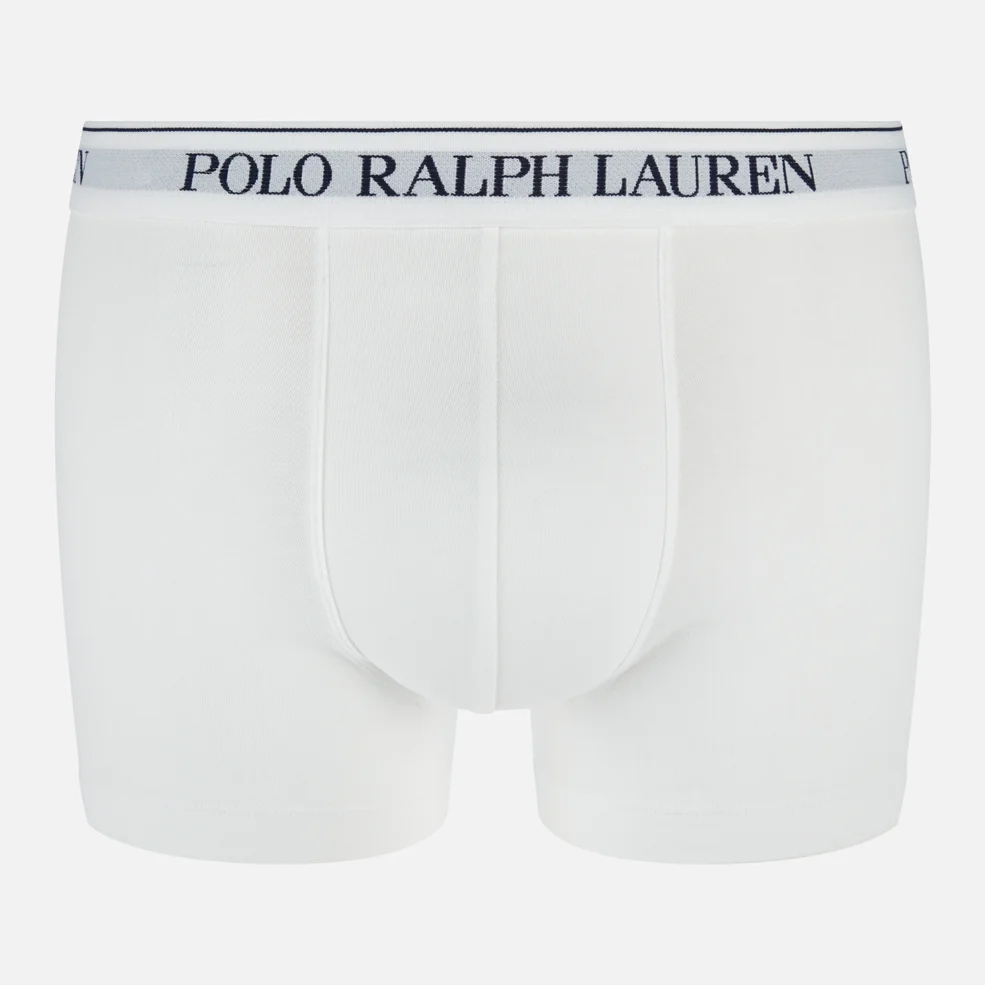Polo Ralph Lauren Men's 3-Pack Trunk Boxers - White Image 1