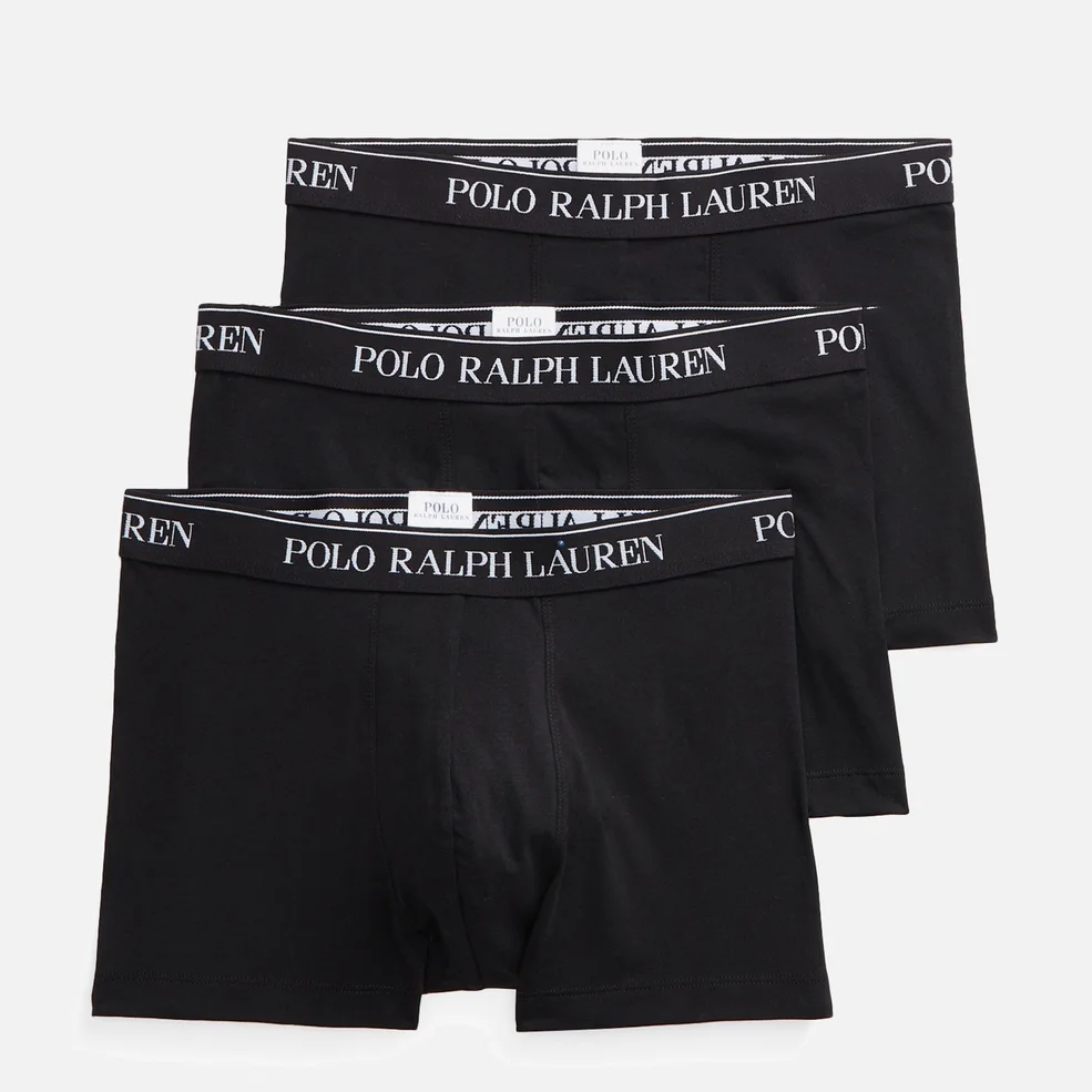 Polo Ralph Lauren Men's 3-Pack Trunk Boxers - Polo Black Image 1