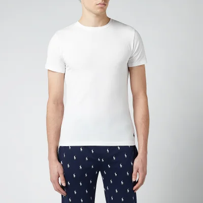 Polo Ralph Lauren Men's 2-Pack Classic Crewneck T-Shirts - White