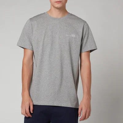 A.P.C. Men's Item T-Shirt - Heathered Grey