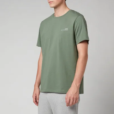 A.P.C. Men's Item T-Shirt - Green