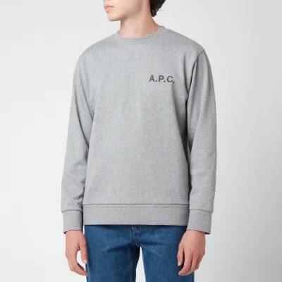A.P.C. Men's Jimmy Sweatshirt - Heathered Grey