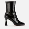 Wandler Women's Isa Leather Heeled Boots - Shiny Black - Image 1