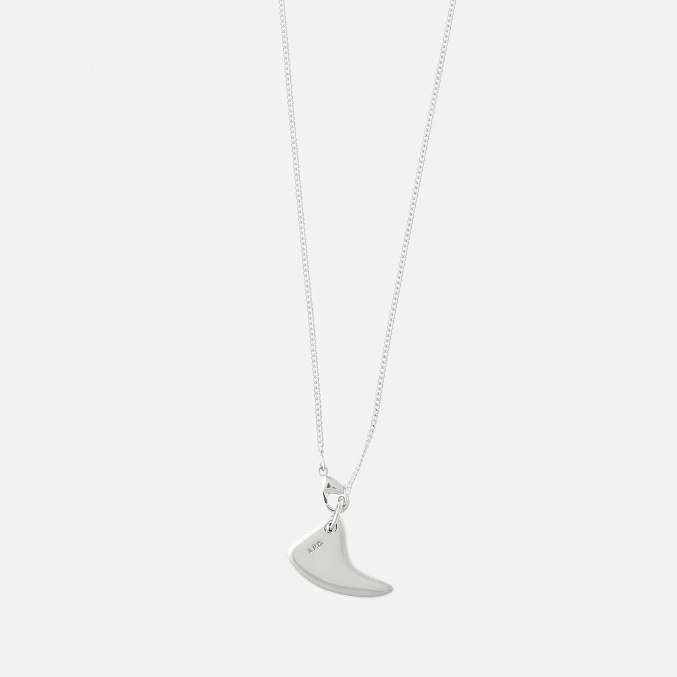 A.P.C. Men's Mahe Necklace - Silver Image 1