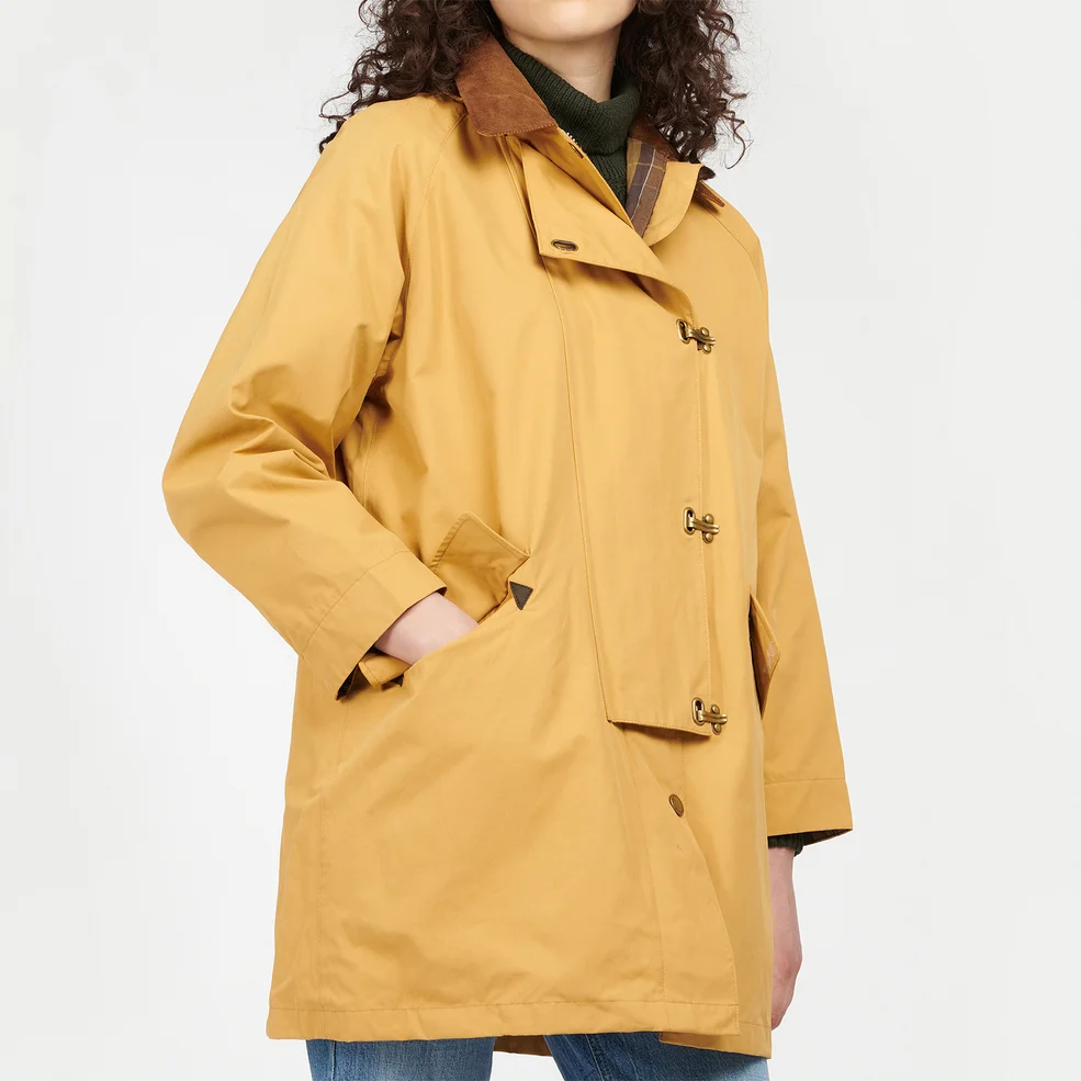 Barbour X ALEXACHUNG Women's Gala Casual Jacket - Dk Camel/Muted Image 1
