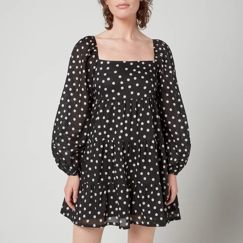 Faithfull The Brand Women's Morissa Mini Dress - Neoma Dot Print Image 1