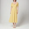 Faithfull The Brand Women's Flora Midi Dress - Mari Check Print - Image 1