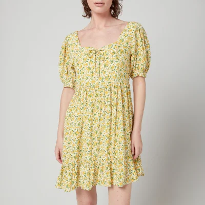 Faithfull The Brand Women's Savona Mini Dress - Rosemary Floral Print