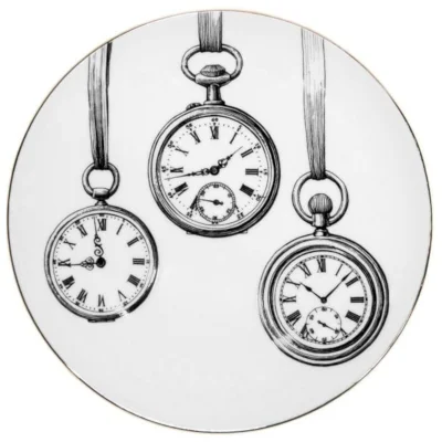 Rory Dobner Decorative Perfect Plate - Clocks - Medium
