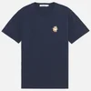 Maison Kitsuné Men's All Right Fox Patch Classic T-Shirt - Navy - Image 1