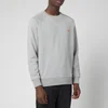 Maison Kitsuné Men's Fox Head Patch Classic Sweatshirt - Grey Melange - Image 1