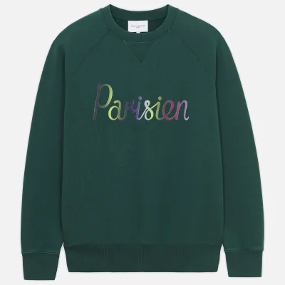 Maison Kitsuné Men's Parisien Classic Sweatshirt - Dark Green
