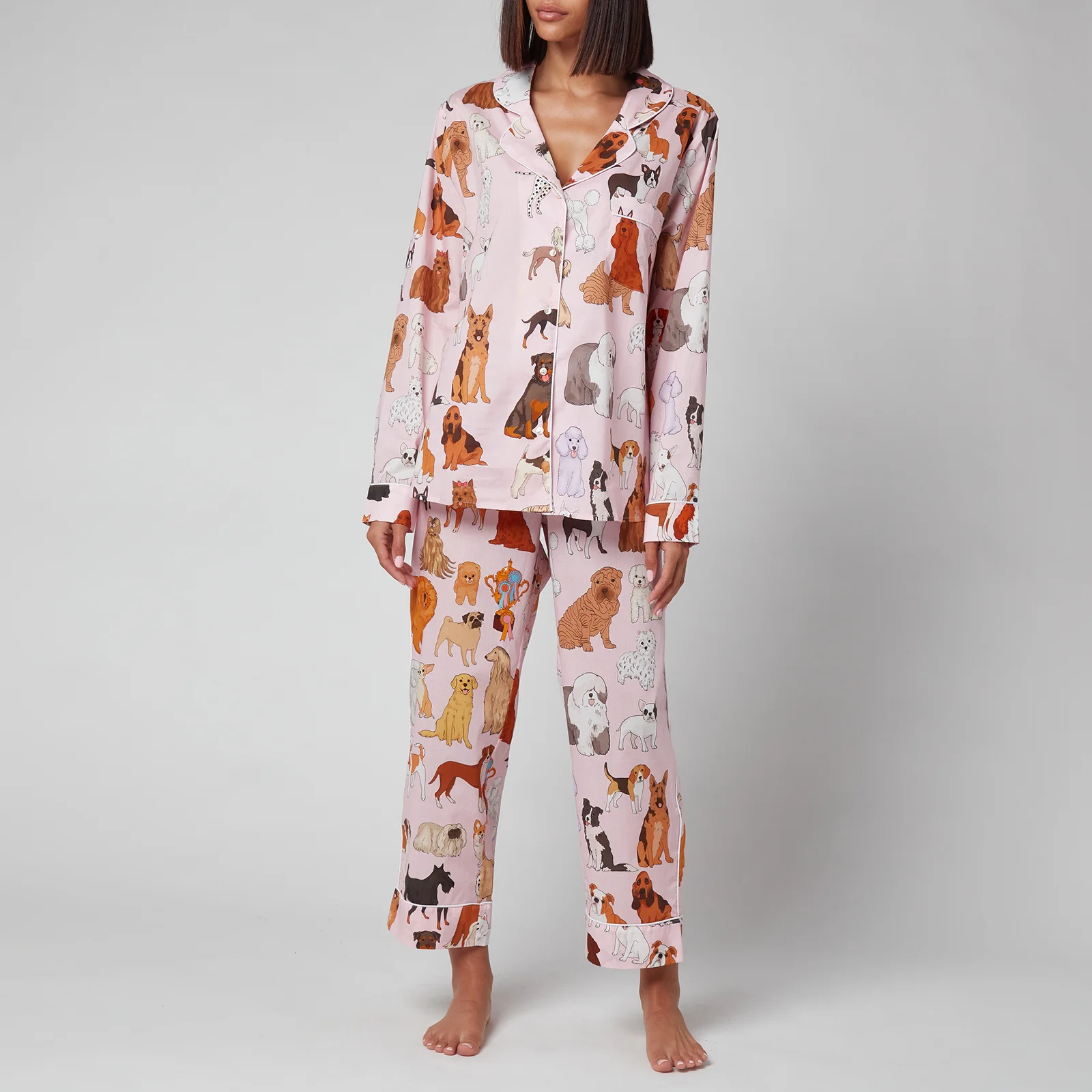 Karen Mabon Women's Crufts Pyjama Set - Pink Image 1