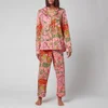 Karen Mabon Women's Tiger Blossom Pyjama Set - Pink - Image 1