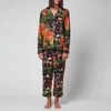 Karen Mabon Women's Midnight Tiger Pyjama Set - Navy - Image 1