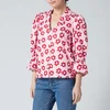 Kitri Women's Bretta Pink Floral Cotton Top - Pink Floral - Image 1
