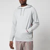 PS Paul Smith Men's Stripe Detail Pullover Hoodie - Grey - Image 1