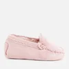 Tods Babys' Suede Moccasin Loafers - Rosa - Image 1