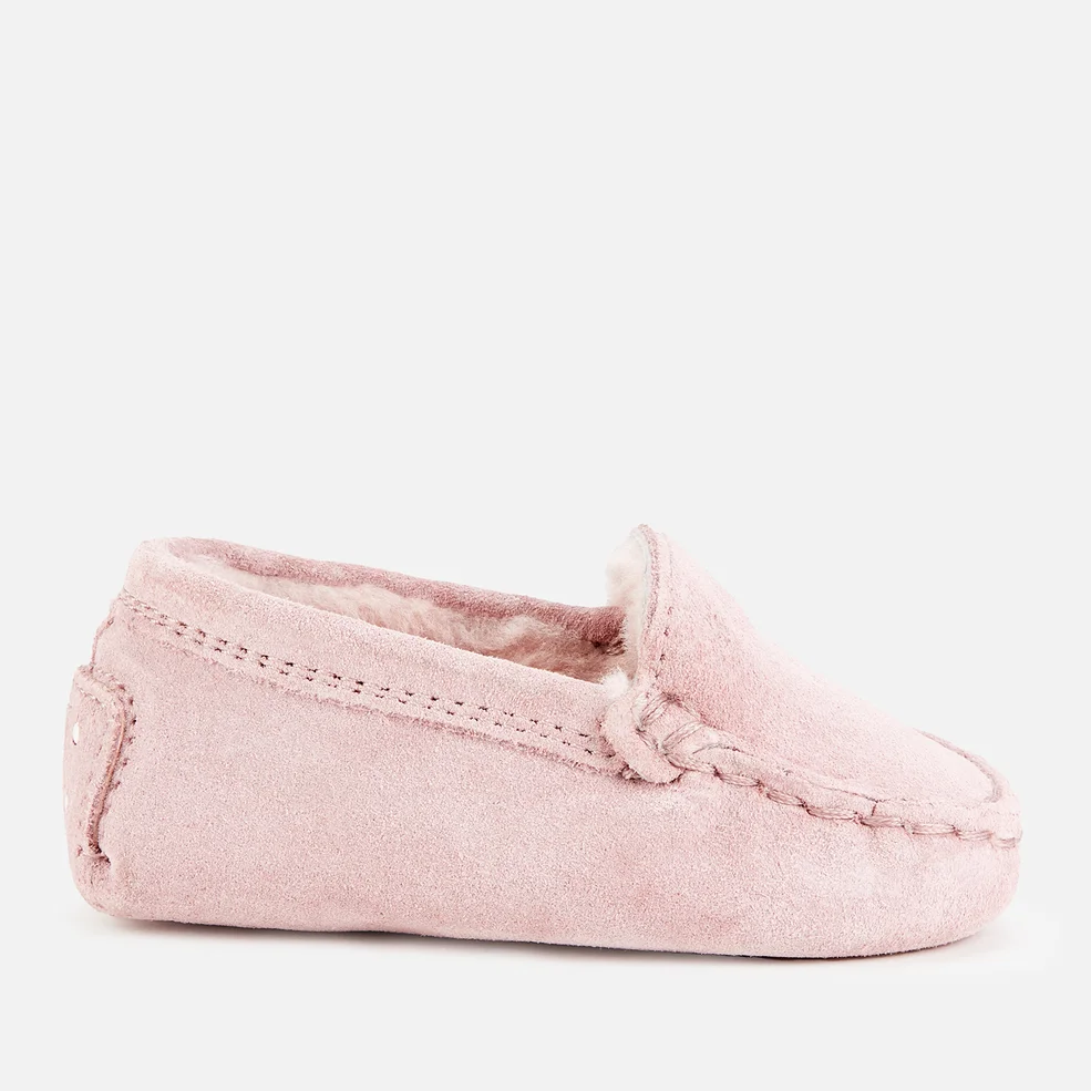 Tods Babys' Suede Moccasin Loafers - Rosa Image 1