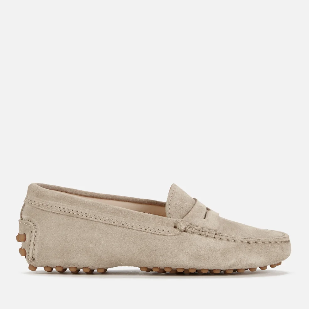 Tod's Kids' Suede Moccasin Loafers - Corda Image 1
