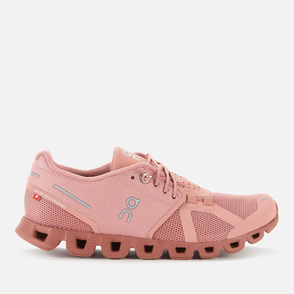 ON Women's Cloud Monochrome Running Trainers - Rose Image 1