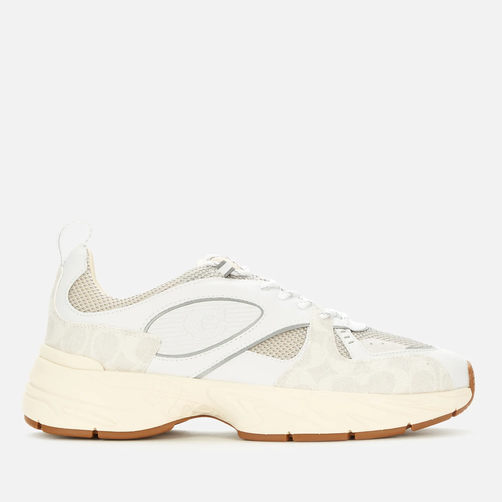 Coach Men's Tech Running Style Trainers - Optic White Image 1