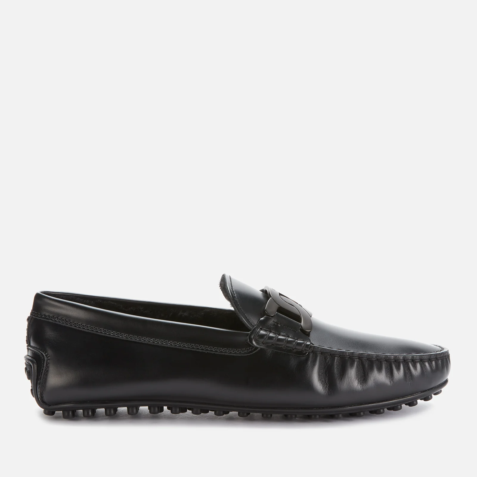 Tod's Men's Gommini Leather Driving Shoes - Black Image 1