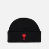 AMI Women's Adc Ribbed Beanie - Wool Black - Image 1
