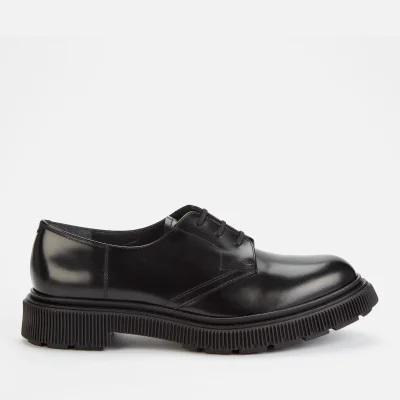 Adieu Men's Type 132 Leather Derby Shoes - Black