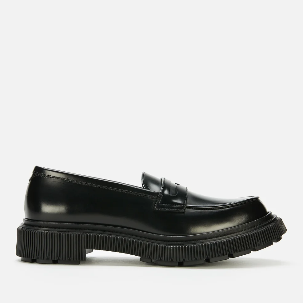 Adieu Men's Type 159 Leather Loafers - Black Image 1