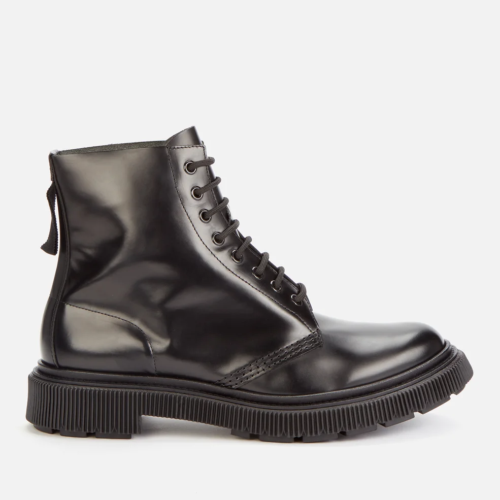 Adieu Men's X Études Type 129 Leather Lace Up Boots - Black Image 1