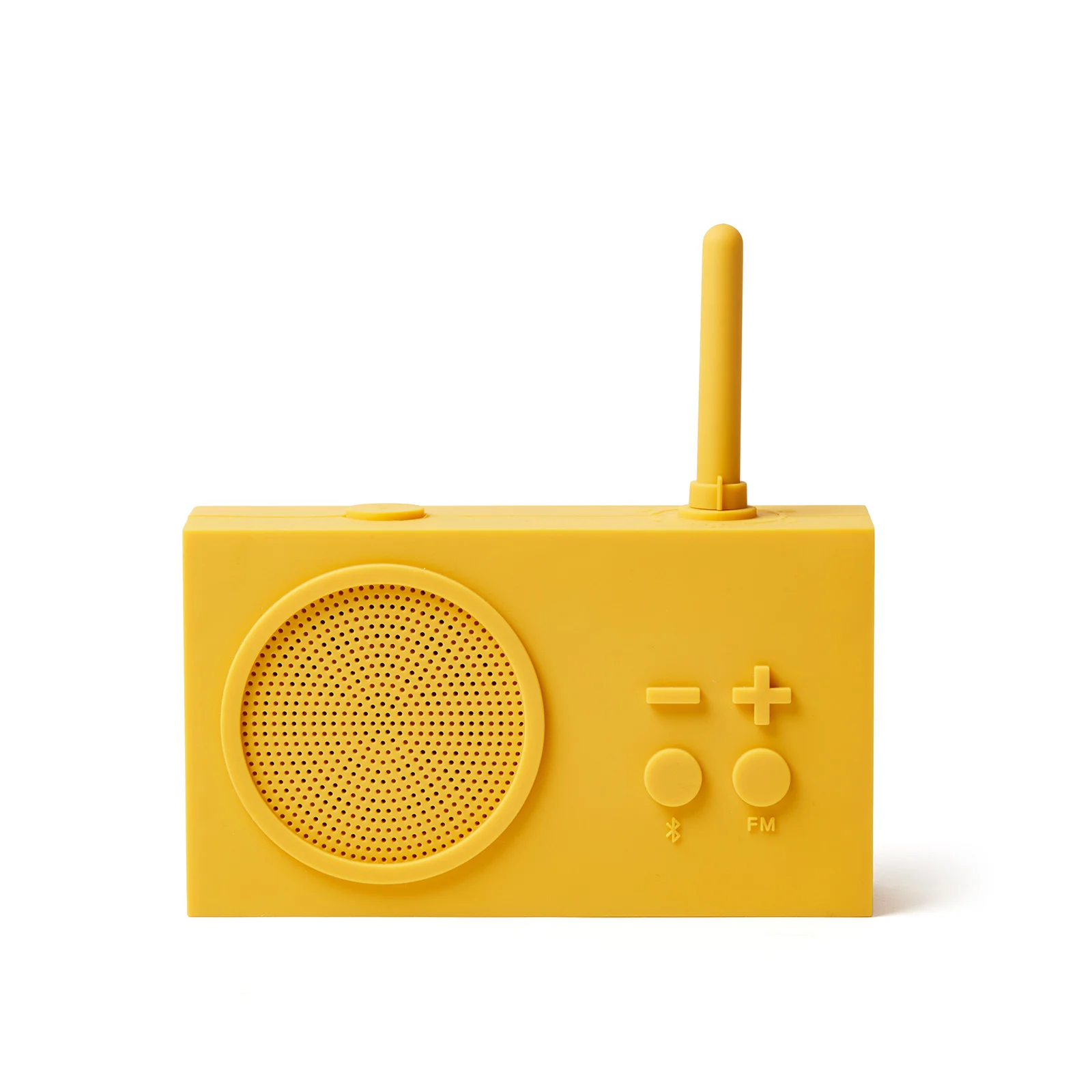 Lexon TYKHO 3 FM Radio and Bluetooth Speaker - Yellow Image 1