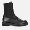 Stuart Weitzman Women's Ande Lift Leather Lace Up Boots - Black - Image 1