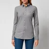 Polo Ralph Lauren Women's Oxford Mesh Shirt - Dark Charcoal Heather - Image 1